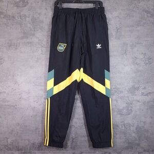 ADIDAS Jamaica National Team OG Woven Track Pants Mens MEDIUM Black IN5570
